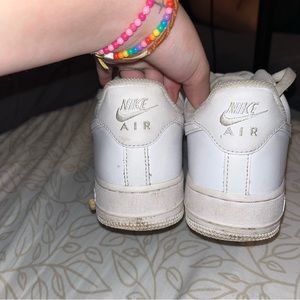 womens 8.5 white nike air forces